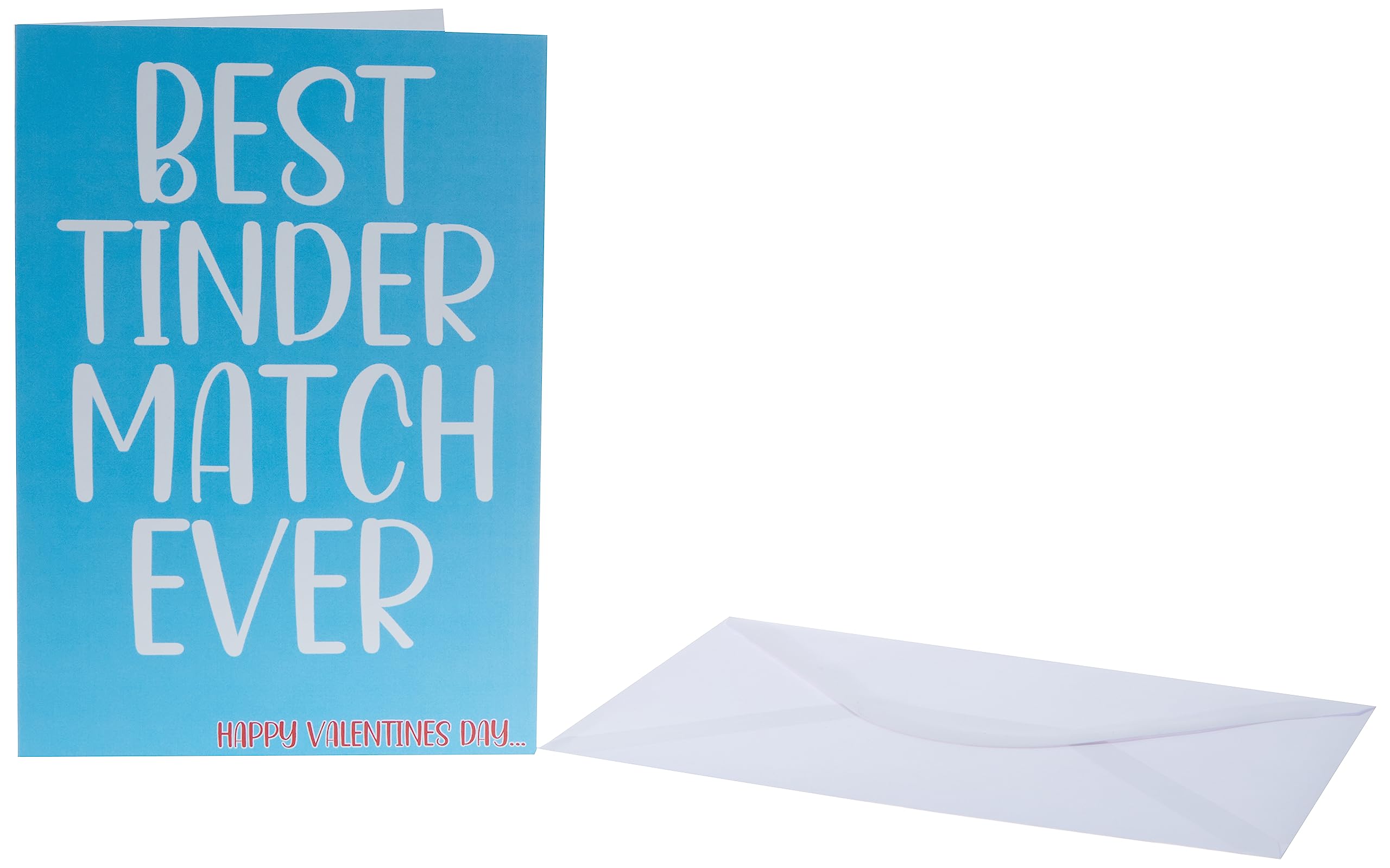Funny Cards Best Dating Match Ever Valentines Day Card Joke Laughter Fun Novelty Blue SP27