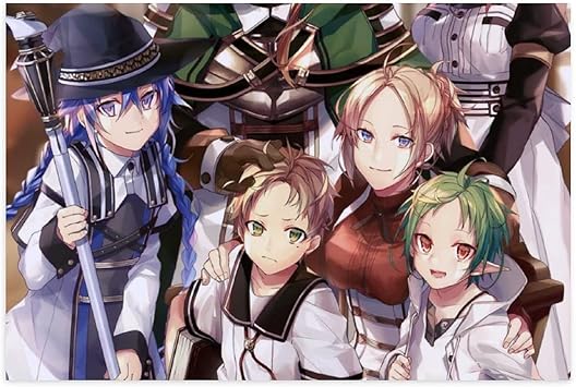 Amazon Co Jp 無職転生 異世界行ったら本気だす ポスター アニメ 粘着テープ式 壁に損傷なし マンションや寮の飾りに最適 貼り付け式 便利 簡単 絵画 壁紙 壁掛け 傷隠せ おしゃれ 二次元 アートプリント ホームウォールデコ 壁アート 絵画プリント 3サイズ ホーム