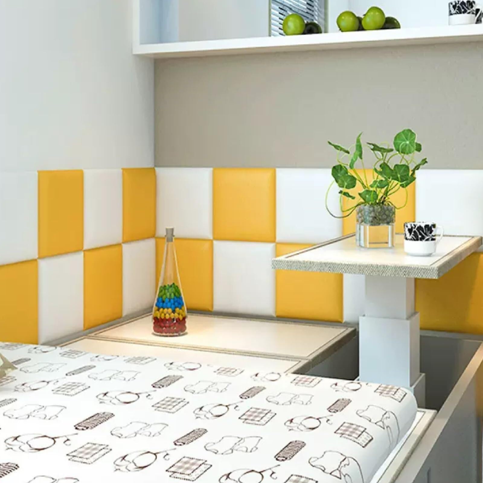 Antykolizyjna wyściółka ścienna 3D do pokoju dziecięcego – odklej i przyklej, miękka torba, panele ścienne, samoprzylepne wodoodporne naklejki ścienne do sypialni i salonu