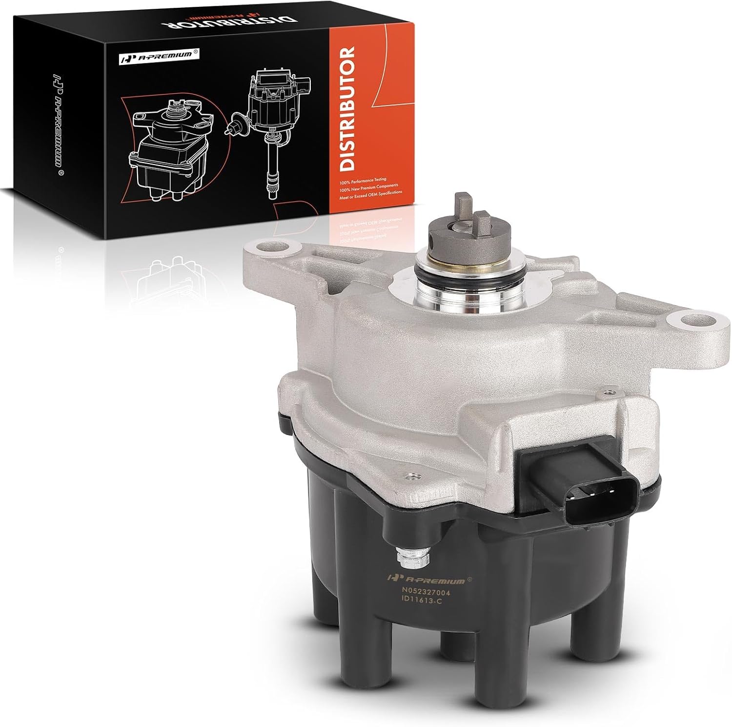 A-Premium Electronic Distributor V6 3.0L - Compatible with Honda Accord 1998-1999 & Acura CL 1997-1999