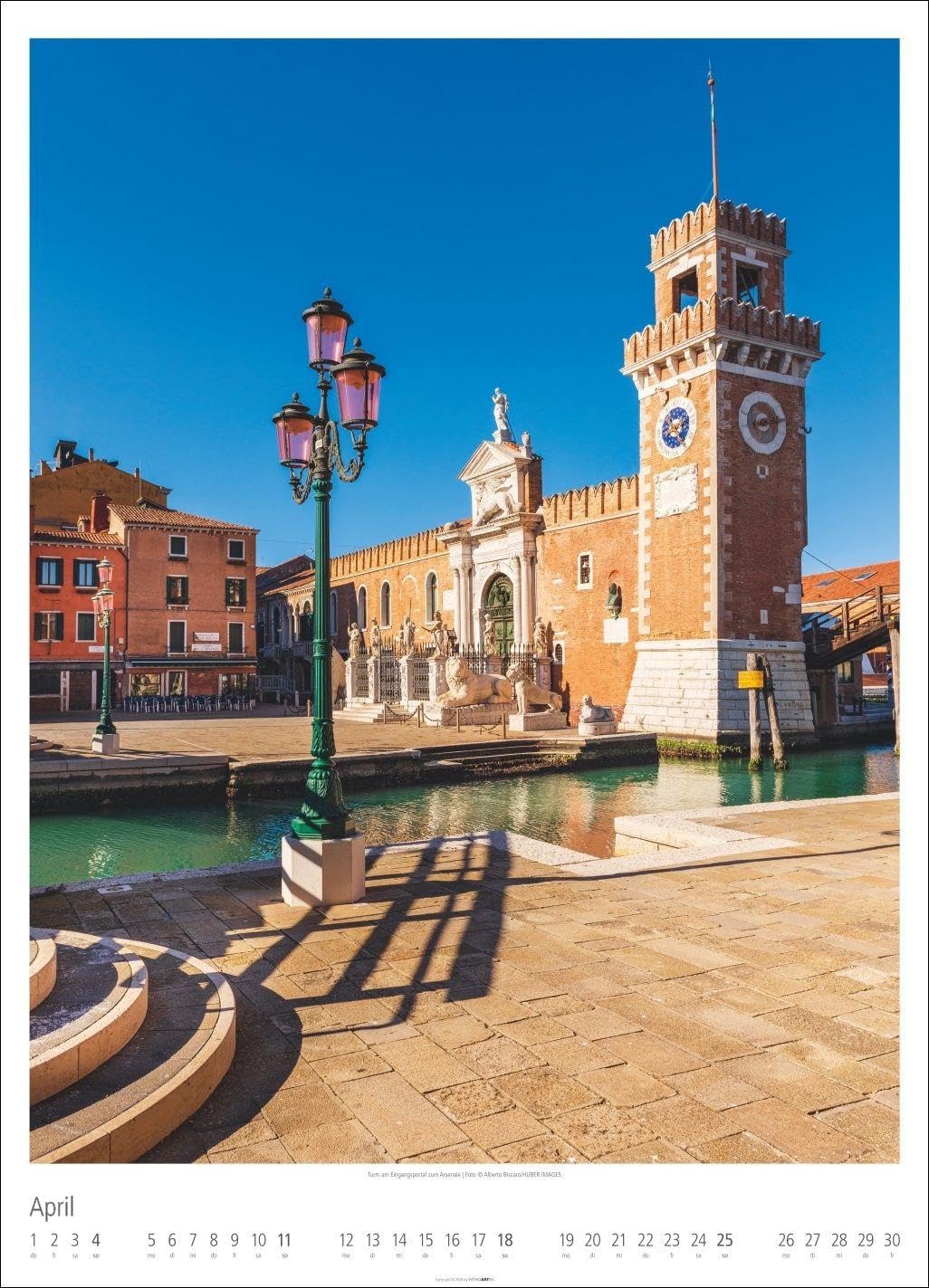 Venezia Kalender 2027 - La Serenissima: Die Lagunenstadt in Bildern: Wandkalender im Großformat mit Fotos namhafter Reisefotografen. Urlaubsflair für ... großen Fotokalender. 49x68 cm Hochformat.
