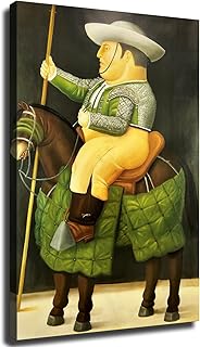Fernando Botero - Piece Really Rare - Original Vintage Poster Art Modern Classroom Kitchen Bedroom Room Living Room Office Decor Modern Family Bedroom Decor Posters (12×18inch Unframed)