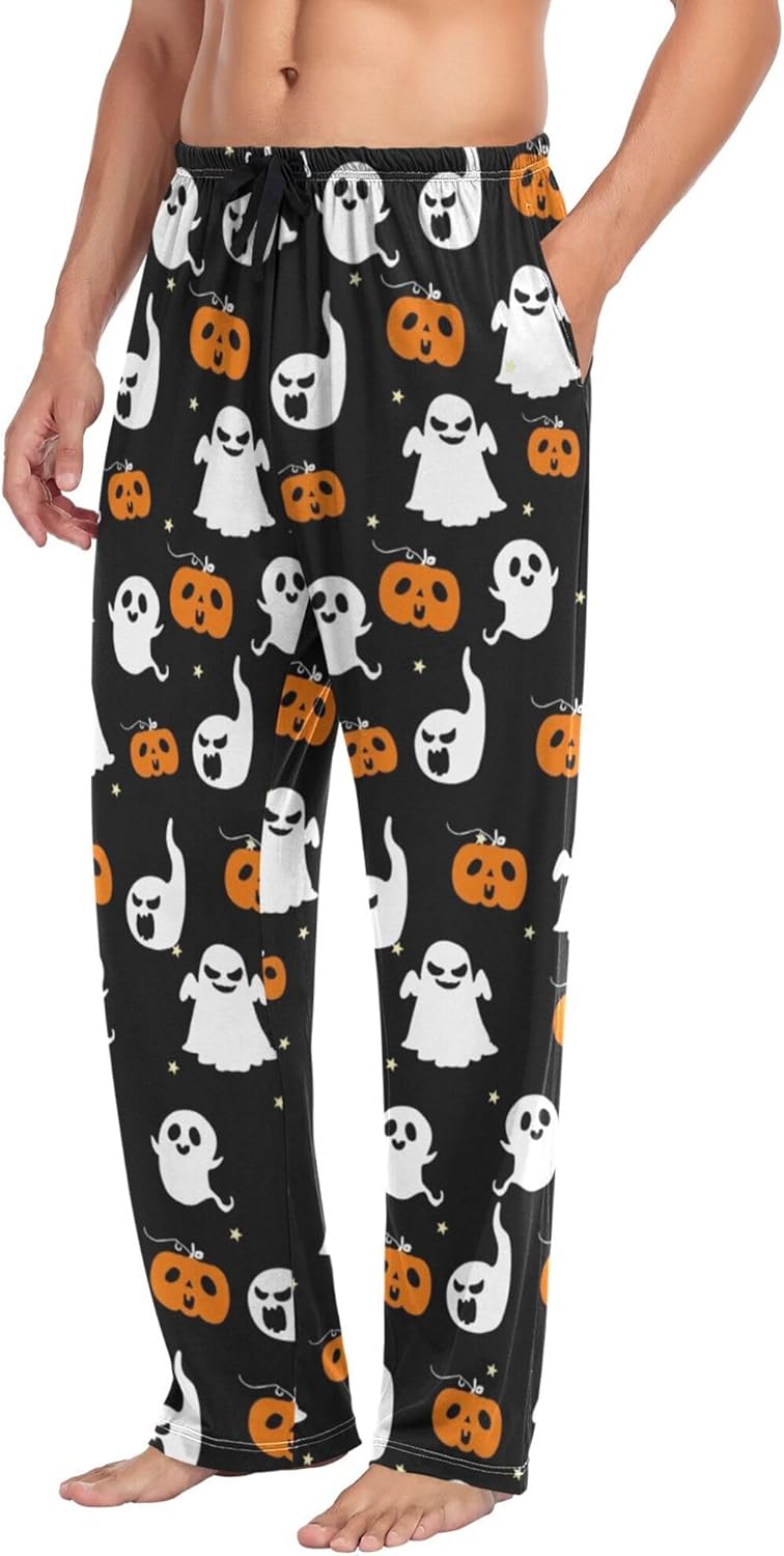 Mens Pajama Pants Funny Men Pajamas Bottoms Lounge Pants With Pockets - Image 4