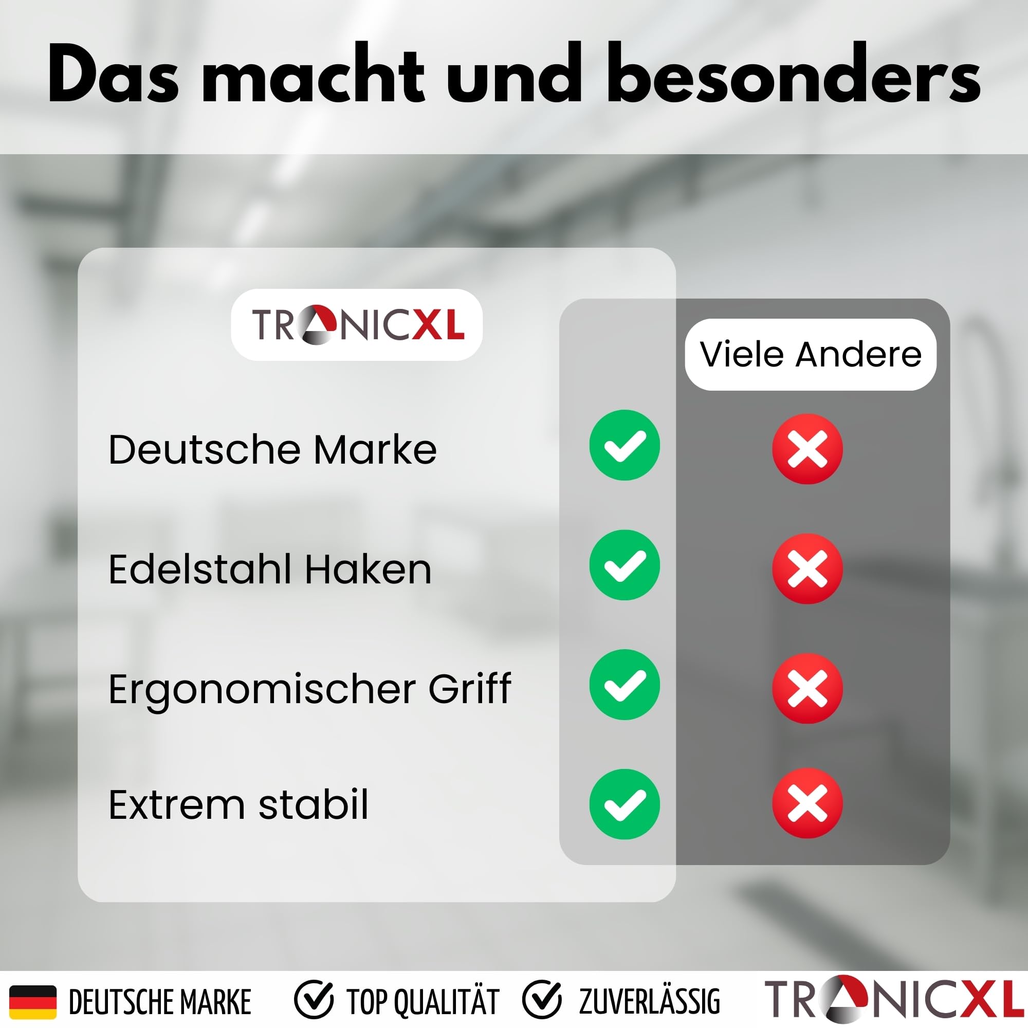 TronicXL wilde Hilfe Anhängerkupplung Schwein wilder Haken Transport