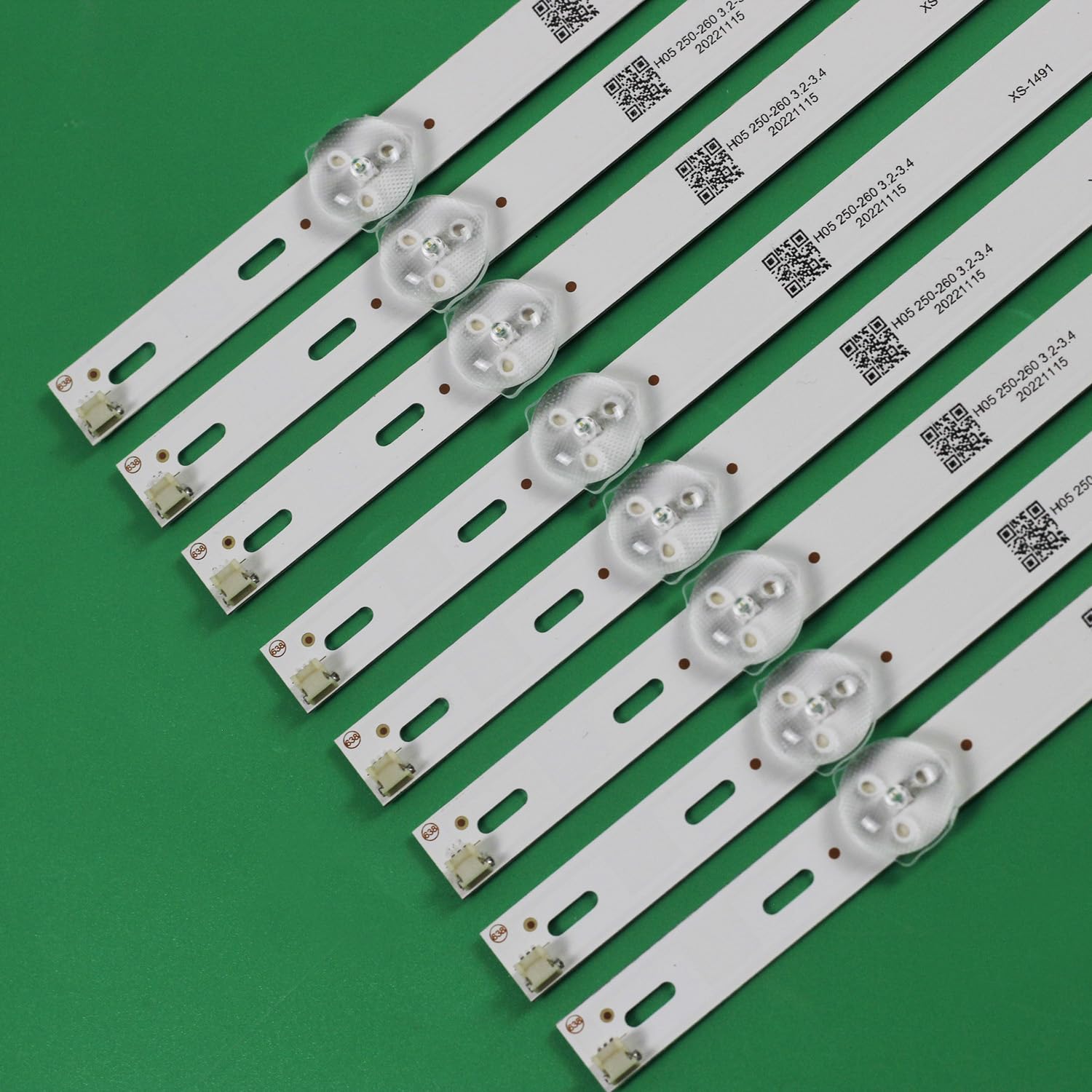 Bande De Rétro-éclairage LED For Téléviseur For P Hilips 50 Pouces, 50PFS4012 50PFS4012/12, 3V, K500WDK3, K500WDC2, SVK500AL1_WICOP_4LED Lampes de remplacement pour téléviseur