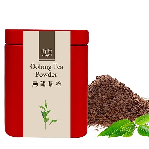 Xin Qing Organic Taiwan Oolong Tea Powder Premium Oolong Tea Powder Oolong Polvo de té de hojas sueltas Polvo de té en polvo de hornear Se puede
