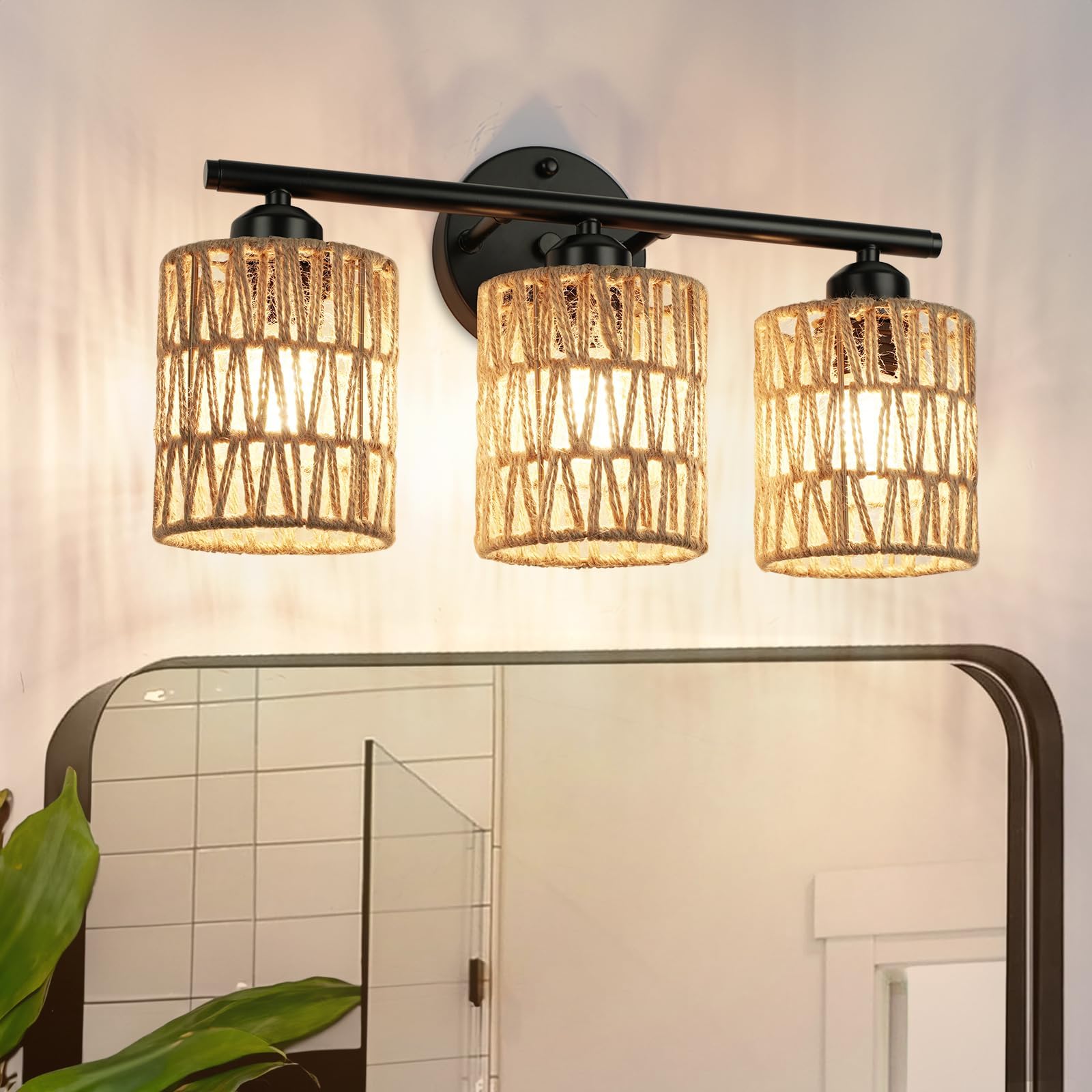 Golden Lighting 3306-BA2 AB-NVY Orwell Bath Vanity, Aged Brass with ...