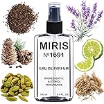 MIRIS No. 1691, Inspired by Ysls La Nuit De L Homme 2009, Long-Lasting Eau de Parfum for Men, Spray 3.4 Fl Oz / 100 ml