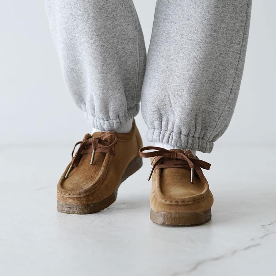 Clarks ORIGINALS Womens Wallabee Suede Black Black Shoes 6.5 US