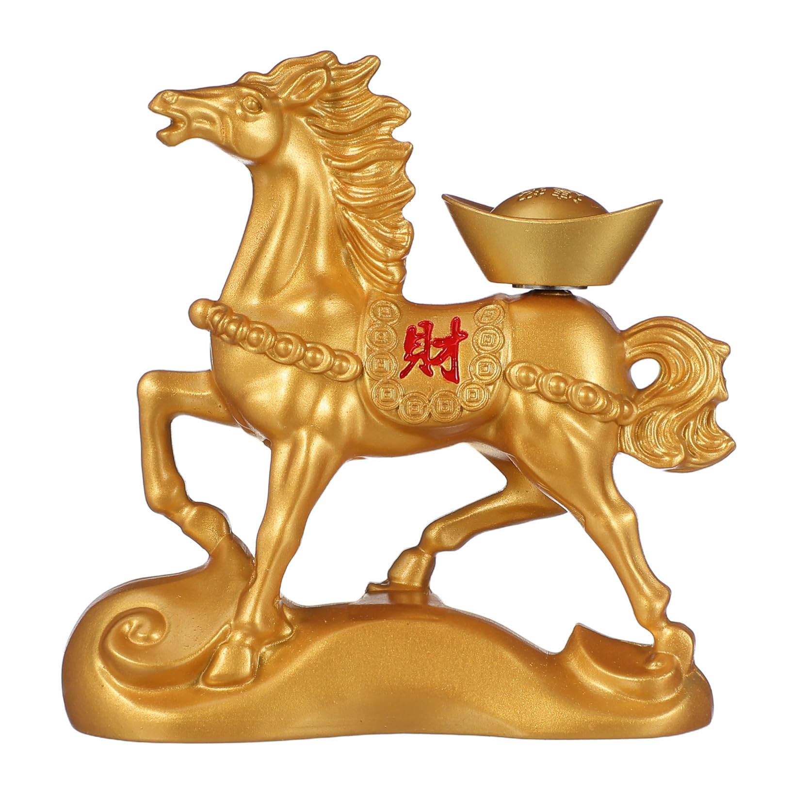 Statue cheval Feng Shui en laiton, le cadeau idéal de richesse et prospérité
