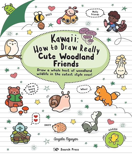 Portada de Kawaii: How To Draw Really Cute Woodland Friends