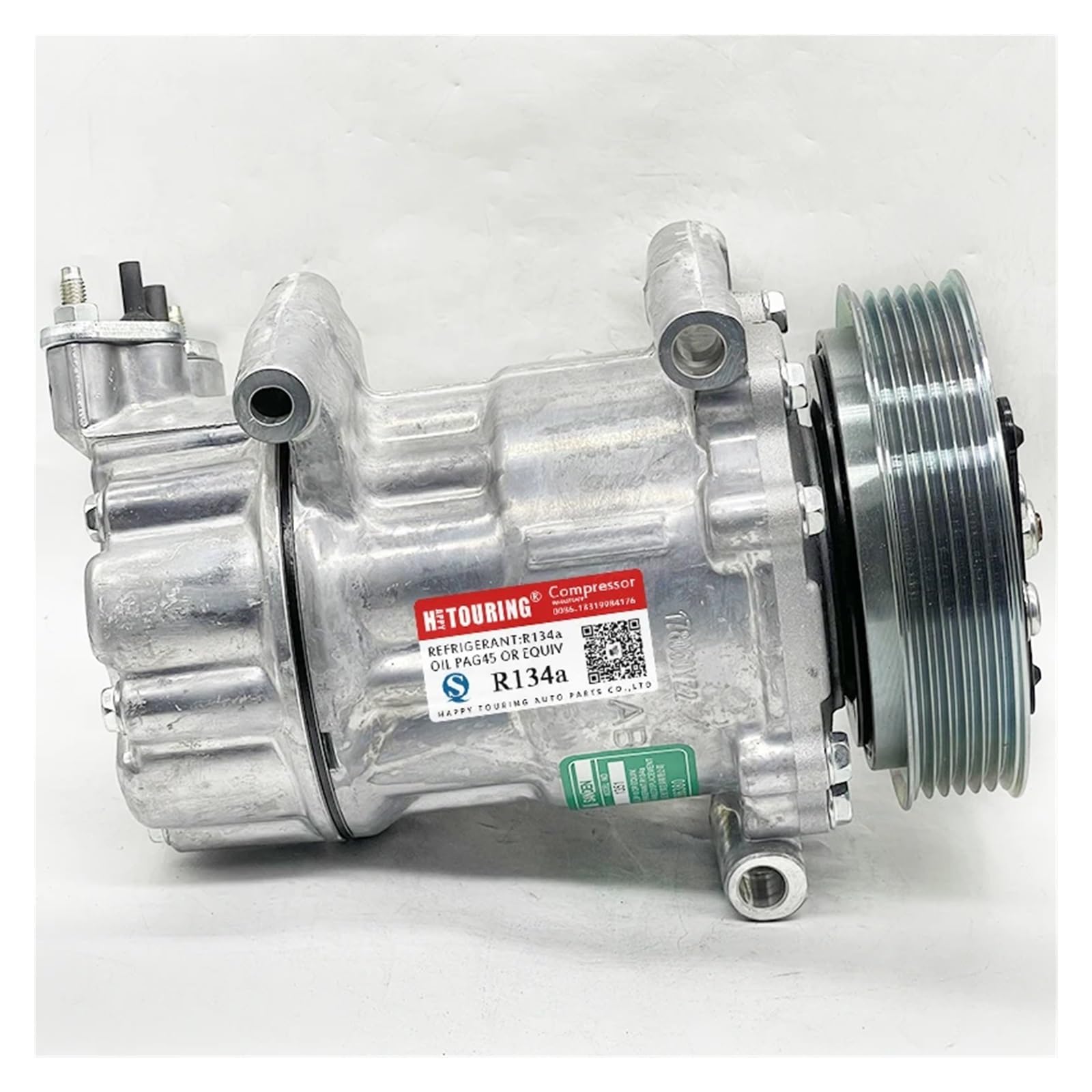 Compressore CA SD6C12 96786560 9659875780 6453QK 9678656080 6453QJ 6453WL 96519109, compatibile for PEUGEOT 208 2008 Citroen C3 DS3 Berlingo