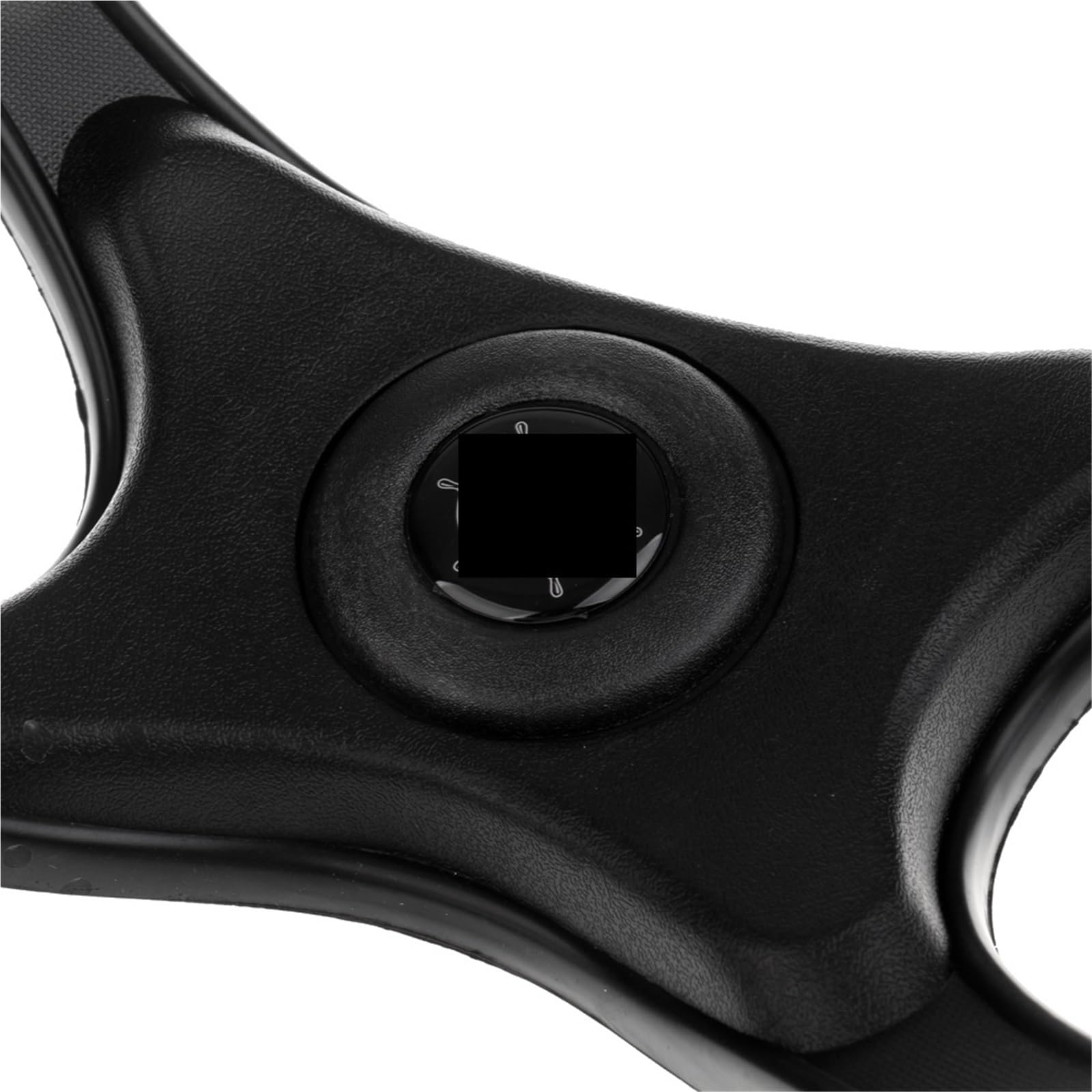 Steuerrad für Schiffe Bootslenkrad 13'' 330mm Marine 4 Speichen for 3/4' konische Welle Schiff Yacht Zubehör für Boote