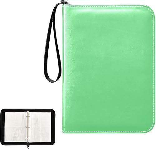Miniatura 2 de Carpeta Malachite Green Card, álbum de tarjetas coleccionables con 400 ranuras, ideal para varias tarjetas de juego