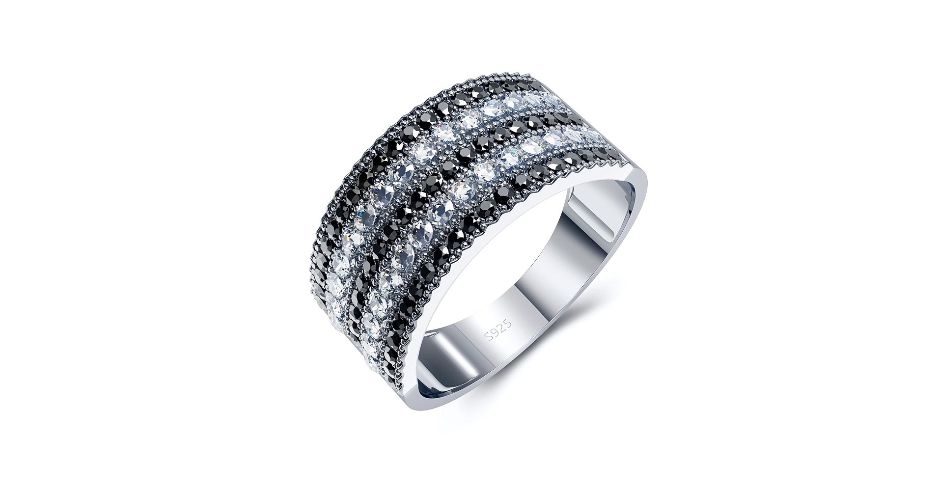 Amazon.com: A ANGG 925 Sterling Silver Women Rings with