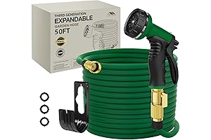 Lefree Garden Hose 50ft, Expandable Garden Hose