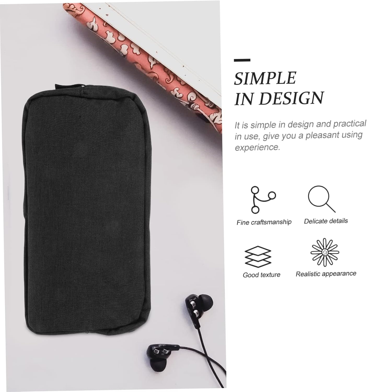 TEHAUX 4pcs Electronics Travel Organizer Purse Storage Organizer Bag Protects Digital Accessories Cable Case Charger Bag