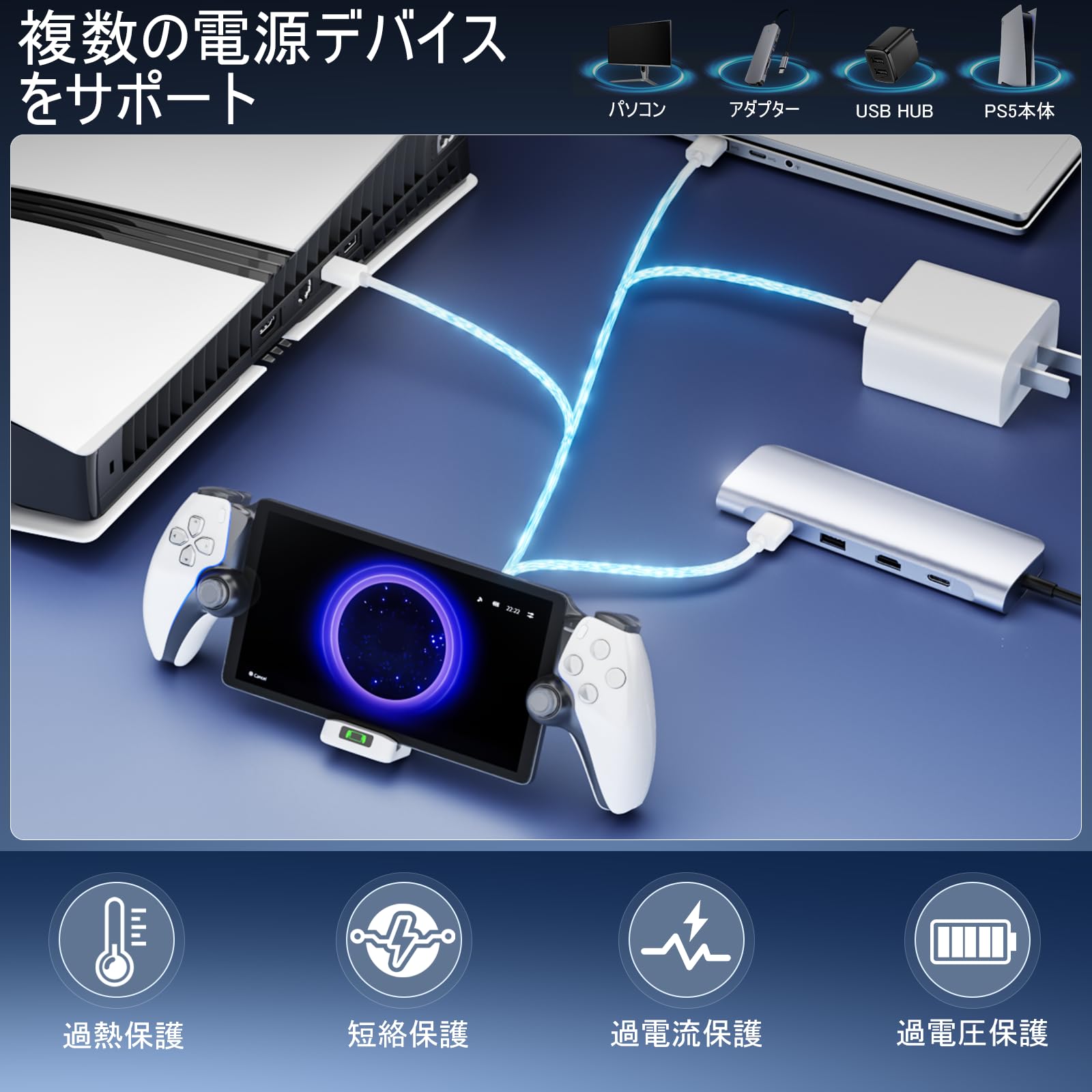 Amazon.co.jp: PS Portal 充電スタンド PSポータル 充電器 PlayStation