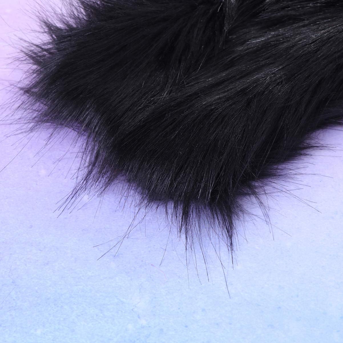 Beaupretty Faux Headband with Stretch Winter Ear Warmer Earmuff Cold Weather Cap Fluffy Elastic Headband for Women(Black) Womens Hats Winter - Image 5