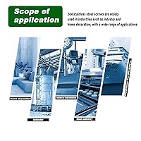 Vista 7 de 1000 piezas ISO7380 M2/M2.5/M3/M4 Tornillos de Cabeza de Botón con Hexágono Interior, Kit Surtido de Pernos Tuercas y Arandelas, Juego de Tornillos