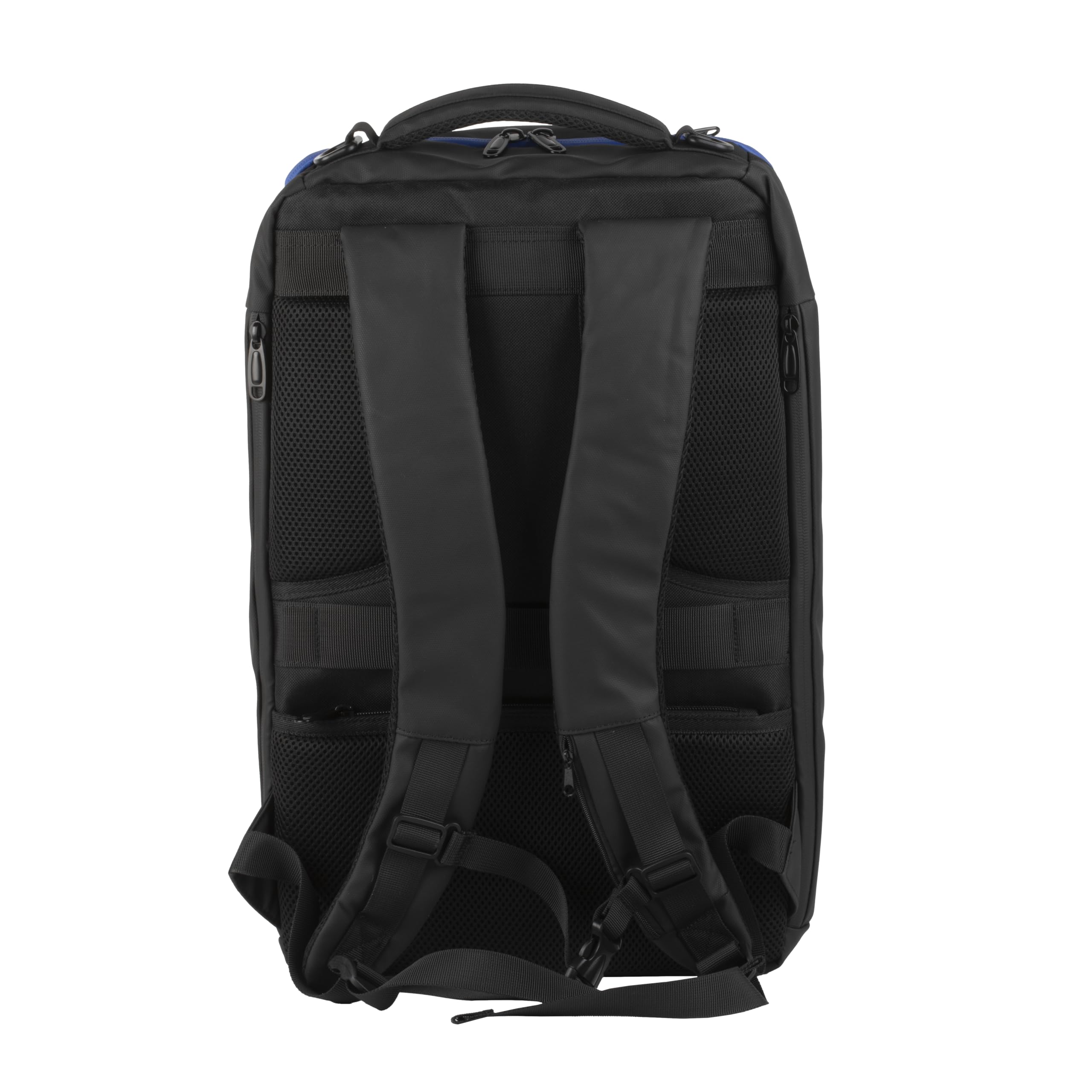 Konix FFF Mochila protectora para portátil gaming de 17" - 30 x 18 x 57 cm - Volumen 27 l - Negro y azul
