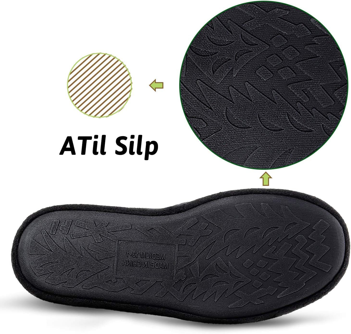 MIXIN Little/Big Kid Boy's Slippers House Shoes Indoor Outdoor with Anti Slip Sole - Image 4