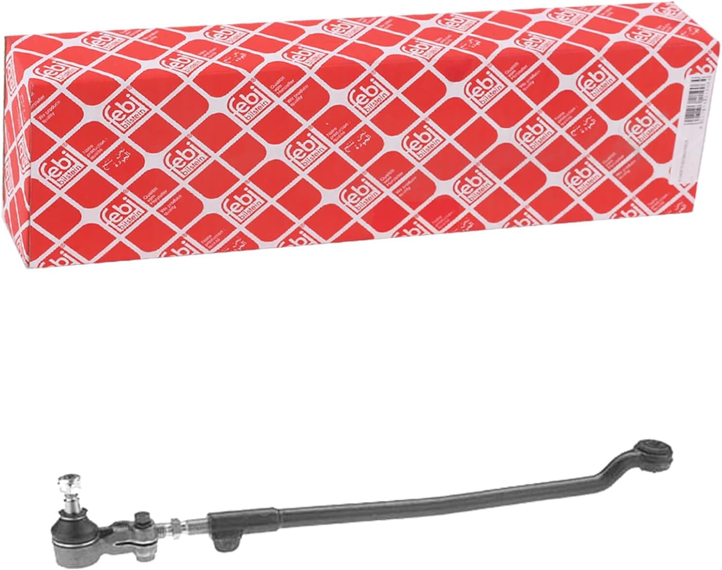 febi bilstein 14134 Tie Rod with end fitting and lock nut, pack of one