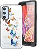 for Samsung Galaxy A15 Case,Ultra-Thin and Soft TPU Shock-Absorption Phone Cover,Shockproof Brushed Texture Rubber Cover Case for Samsung Galaxy A15 4G/5G 6.5,Colorful Butterflies Design