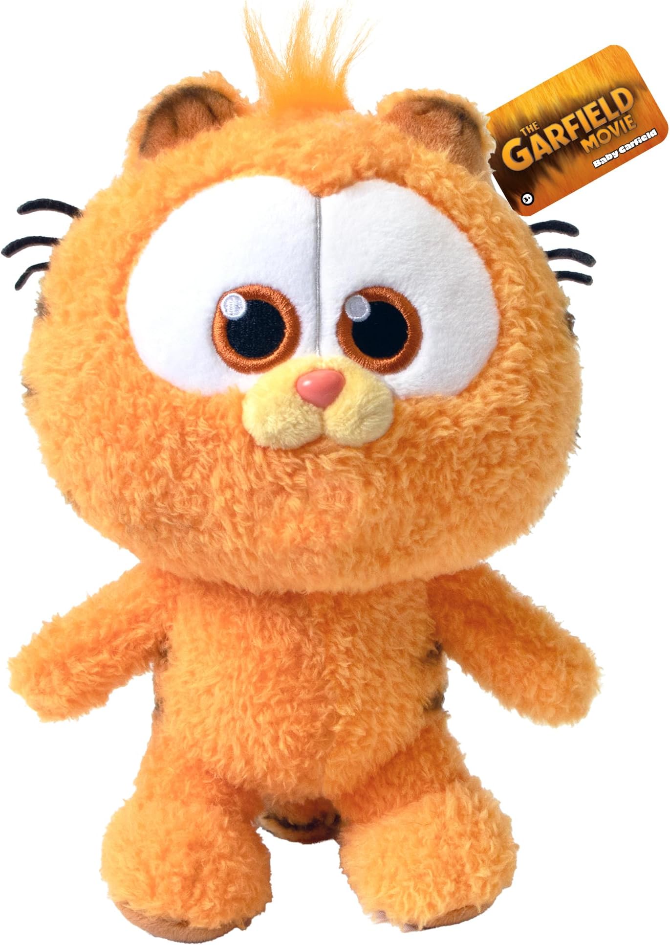 ANIMAGIC - Baby Garfield Soft Toy - Garfield Cat Soft Toy in Baby Version - Orange - For Children Fans of the Famous Sleeping Cat - Comic Hero - Birthday/Christmas Gift Idea from 2 Years
