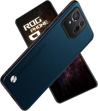 For ROG Phone 9 Pro Case, Dirt-Proof, Shock-Proof, Scratch-Proof, Drop Prevention, Lightweight and Thin, Anti-Fingerprint, Shock Absorption, Durable, Easy Installation, ROG Phone 9 Protective Cover Blue