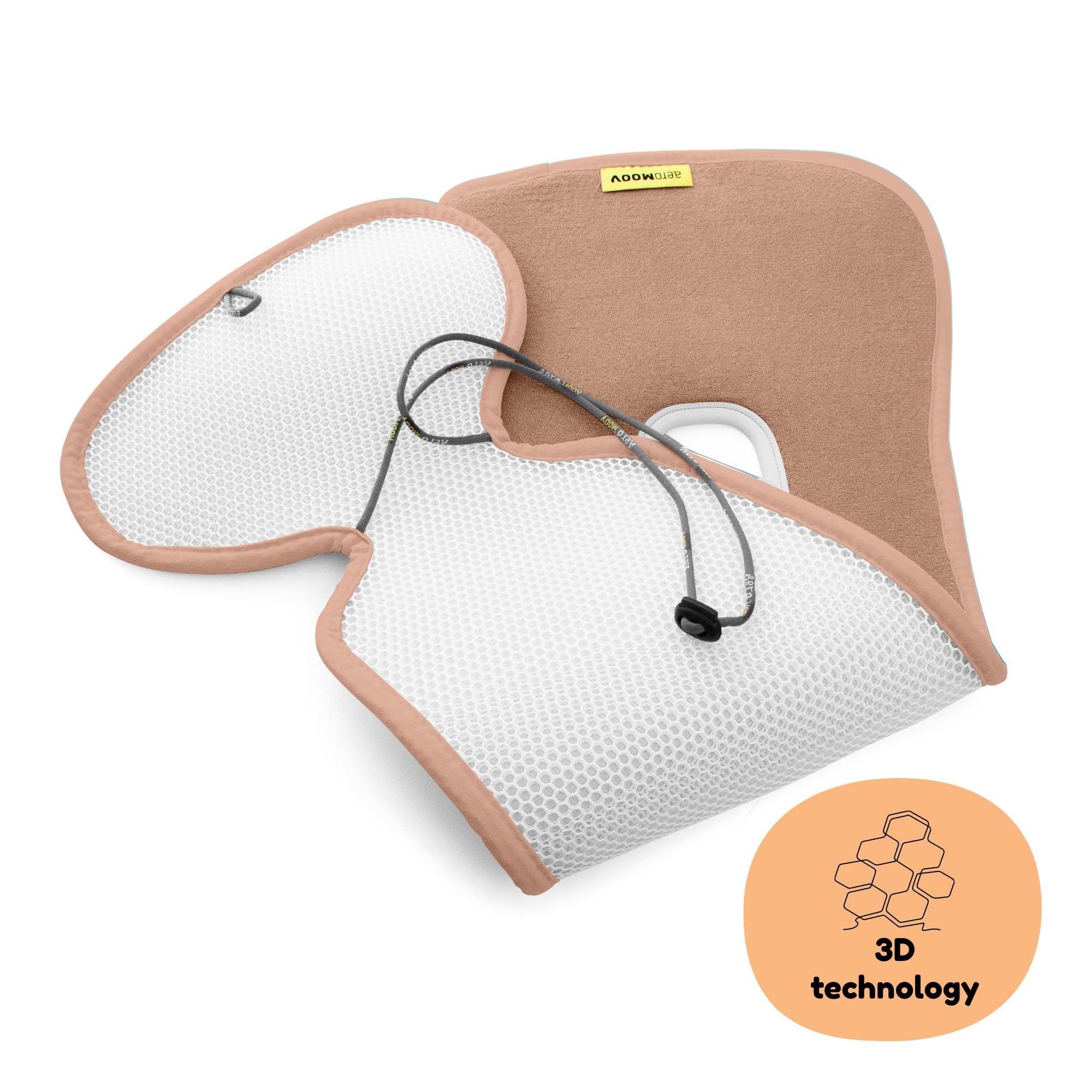 AeroMoov Air Layer, Funda Transpirable para Silla de Coche y Cochecito, Grupo 1, Algodón Orgánico, Tuscany