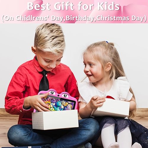 Miniatura 8 de YINOCHE Tableta infantil de 7 pulgadas para niños, tableta de 32 GB para niños, tableta Android 10.1 para niños con cámaras duales, tabletas para