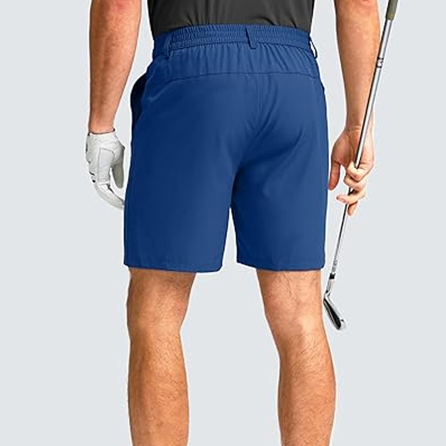 Maiyifu-GJ Men's Dress Shorts Summer Casual Lightweight Flat Front Shorts Quick-Drying Breathable Chino Short Pants