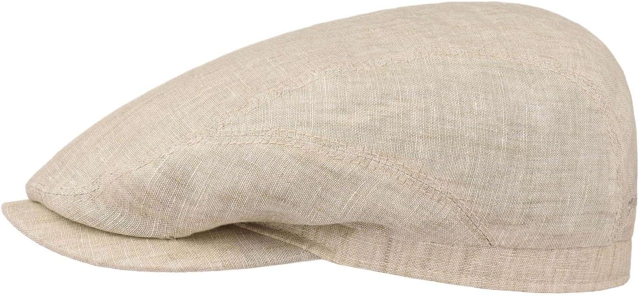 Stetson Belfast Linen Sports Cap Men Made in Europe Spring Summer