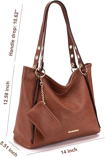 Miniatura 3 de Montana West Hobo Bags para mujer con asa superior, bolso de hombro