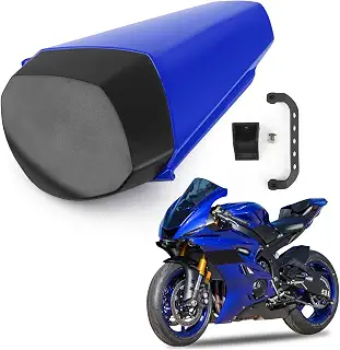 Bruce & Shark リヤ ピリオン シートカウル フェアリング カバー Yamaha YZF-R6 YZF R6 2017-2020用 ブルー