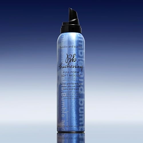 Miniatura 6 de Bumble and bumble. Mousse de cabello suave de forma completa gruesa  Protección contra el calor  Suavizante + Definición  Liso a ondulado, 5 onzas