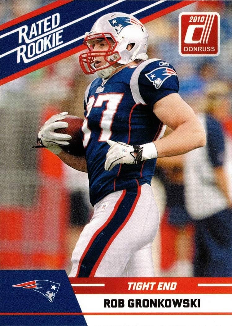 2010 Panini Donruss Football #84 Rob Gronkowski Rookie Card - Rated Rookie