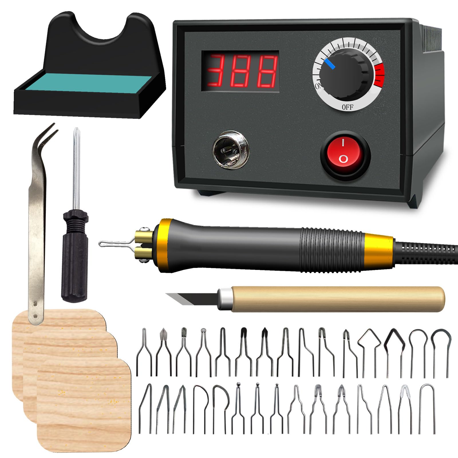 Kit de pluma para quemador de madera FIRElood LH30 para decorar muebles y proyectos de artesanía
