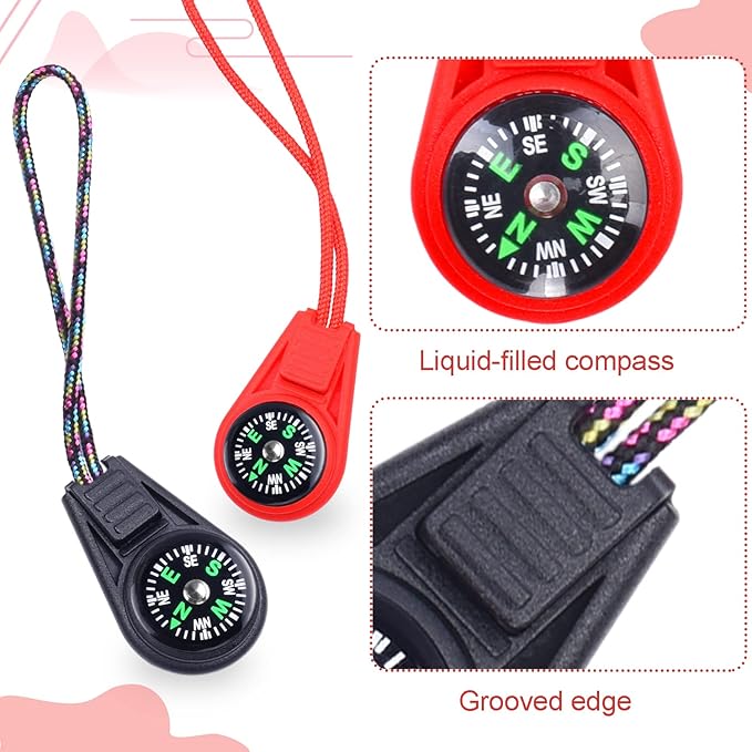 Brújula Mini LongSLong de Plástico para Niños miniatura 3