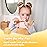 Papablic Toddler Sonic Electric Toothbrush Kids for Ages 1-3 Years, Baby Electric Toothbrush with Cute Rabbit Cover and Smart LED Timer, 2 Brush Heads (Bunny)