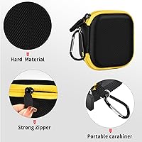 Vista 3 de Comecase Funda compatible con altavoz Bluetooth portátil DEWALT, con clip magnético, inalámbrico, portátil, bolsa de almacenamiento (solo caja)