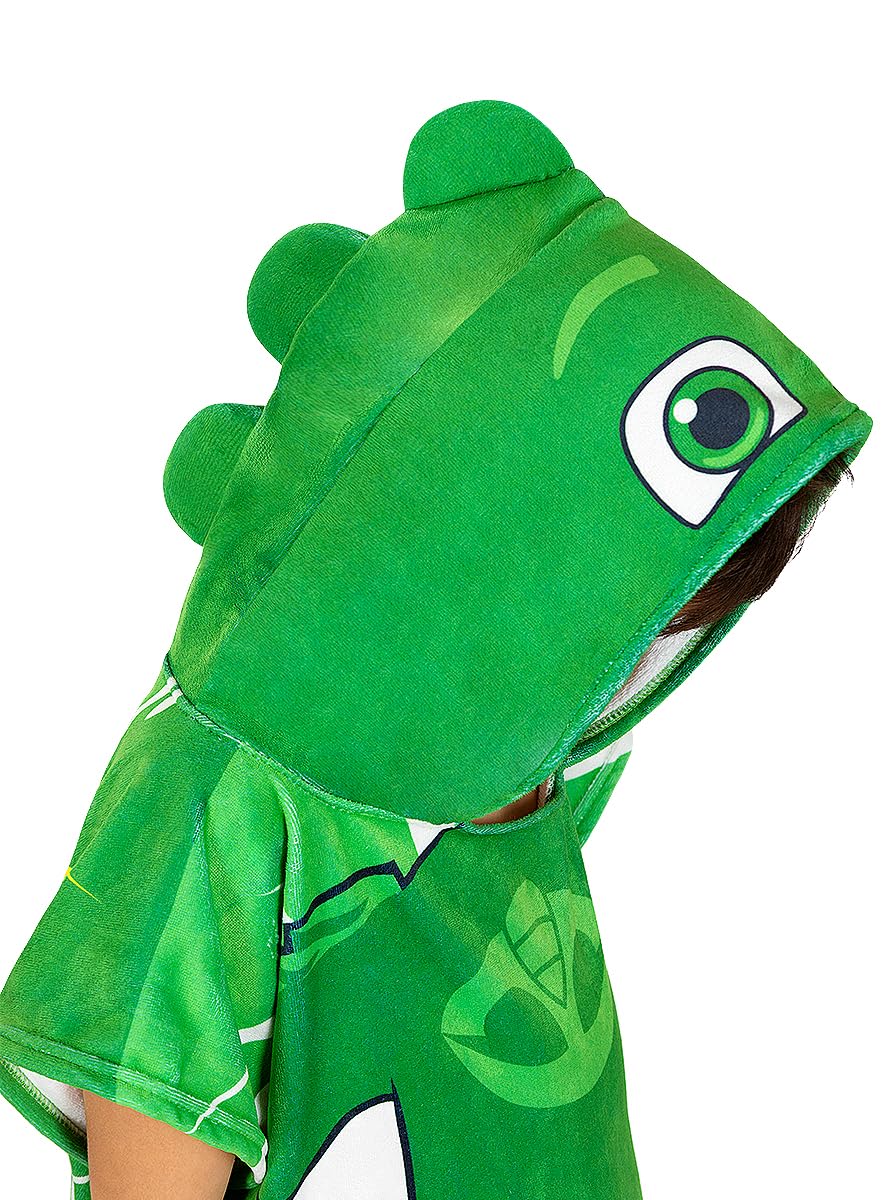 Toalla Poncho Gatuno PJ Masks Niño - Merchandising Oficial - Azul - Regalo Original Cumpleaños Navidad