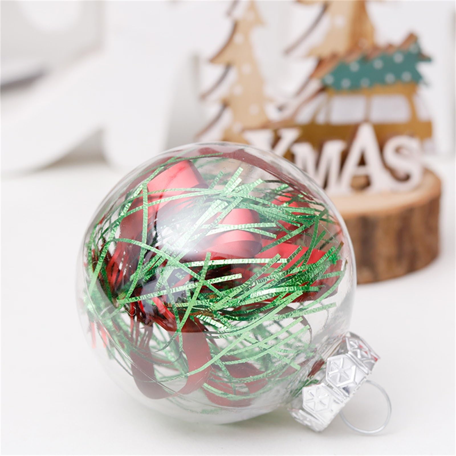Palline di Natale Set di decorazioni natalizie da 6 cm/30 palline di Natale per Albero di Natale, Festa, Matrimonio