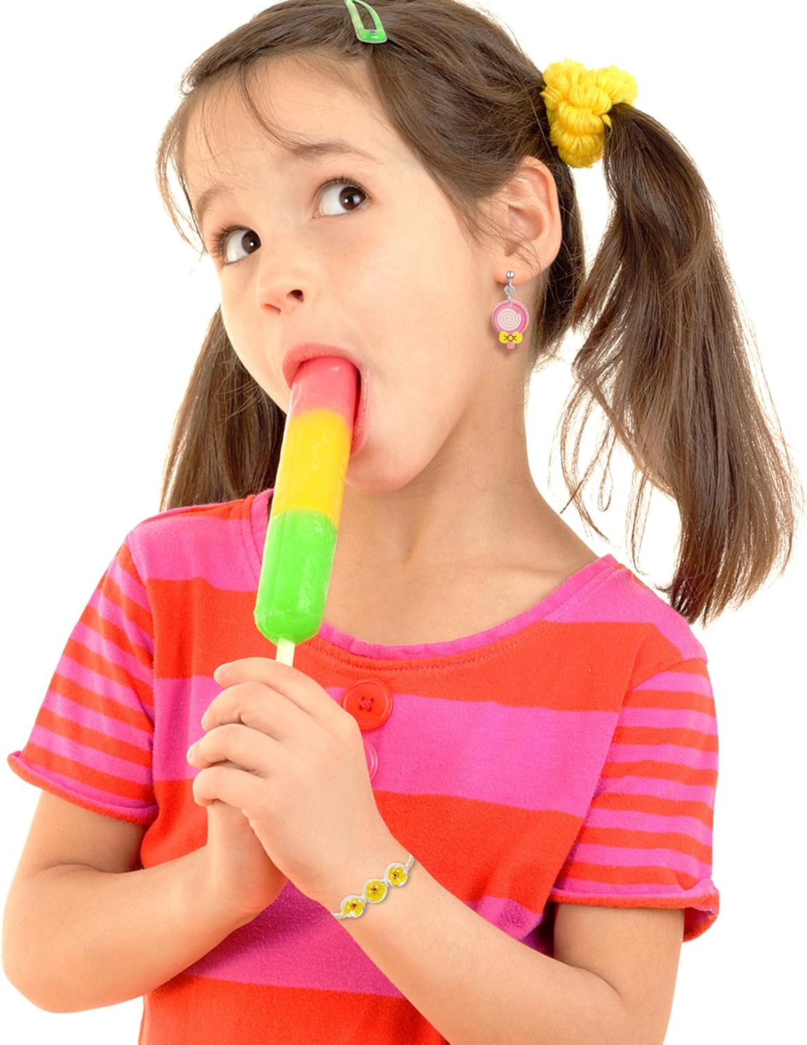 20 Pairs Clip on Earrings -Cute Clip Earrings Hypoallergenic,Dress-Up Accessorie - Image 4