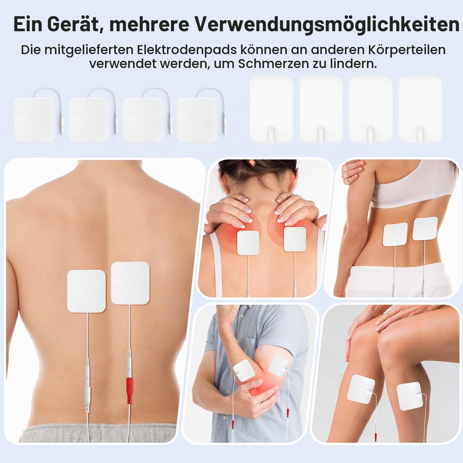 Medic Durchblutungs-Stimulator Beine & Füße mit Rotlichttherapie(660+850NM), EMS Fußmassagegerät mit Doppelter Physiotherapie, Mit magnetischem Fernbedienung und beiliegender Tragetasche