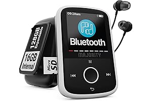 SANDISK MP3 PLAYER CLIP SPORT: Wireless Bluetooth MP3 Player with Earbuds