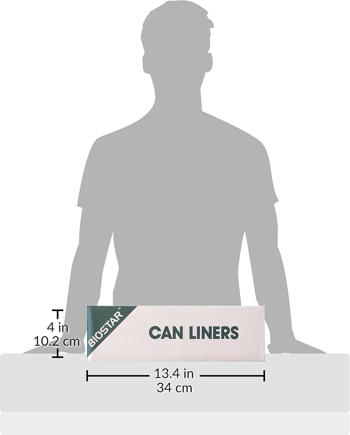 Reli. Biodegradable 6-8 Gallon Trash Bags | 1000 Count Bulk | ASTM D6954 | Green | Eco-Friendly | Oxobiodegradable Under Certain Conditions (See Product Description)