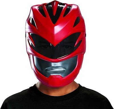 Disguise Red Power Ranger Movie Mask, One Size