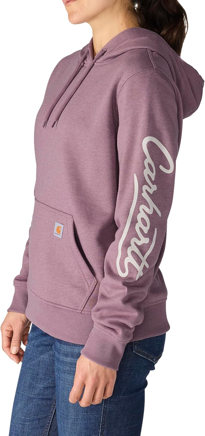 Carhartt womens Sawyer Script Logo Sweatshirt - Image 2